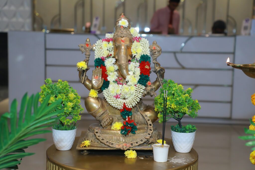 Ganesh Puja Decoration