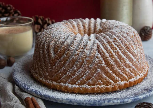 Eggnog Pound Cake