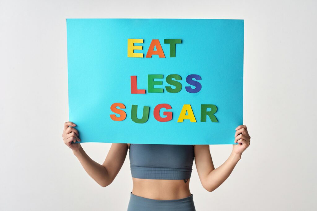 Eat less sugar 